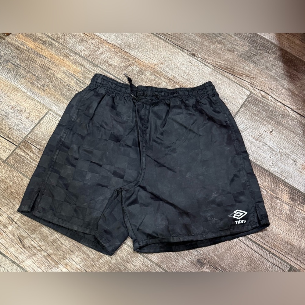 Umbro Boys Black Shorts